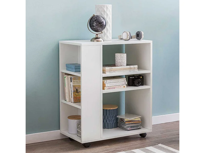 Rollwagen in Weiß 60 cm breit