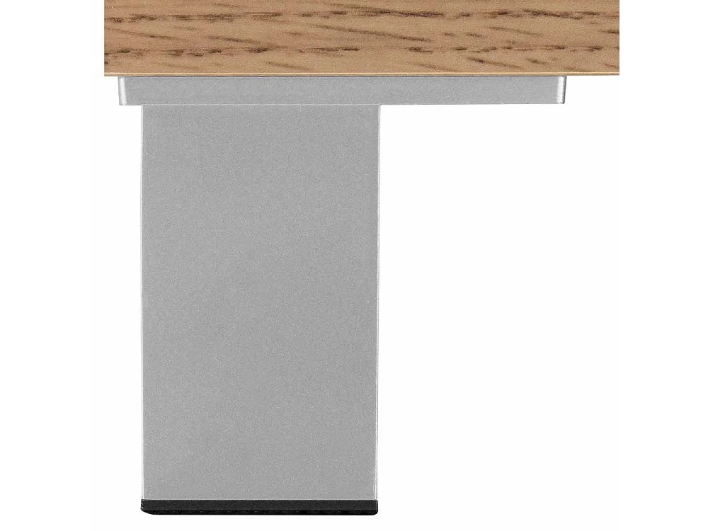 4 Fächer Regal in Eichefarben modern