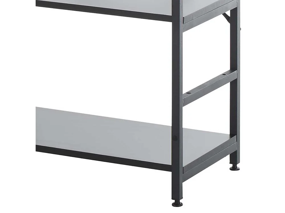 Industriestil Buecherregal in Schwarz 60 cm breit - unterschiedliche Höhen