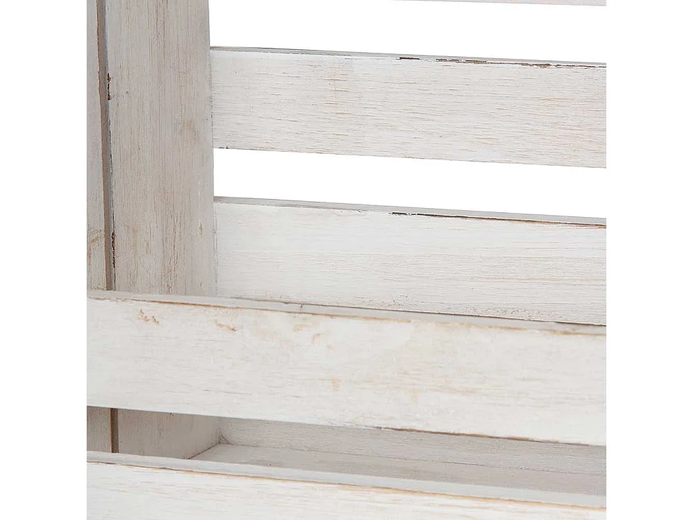 Regal in Fenster Optik aus Spiegelglas Tanne Massivholz