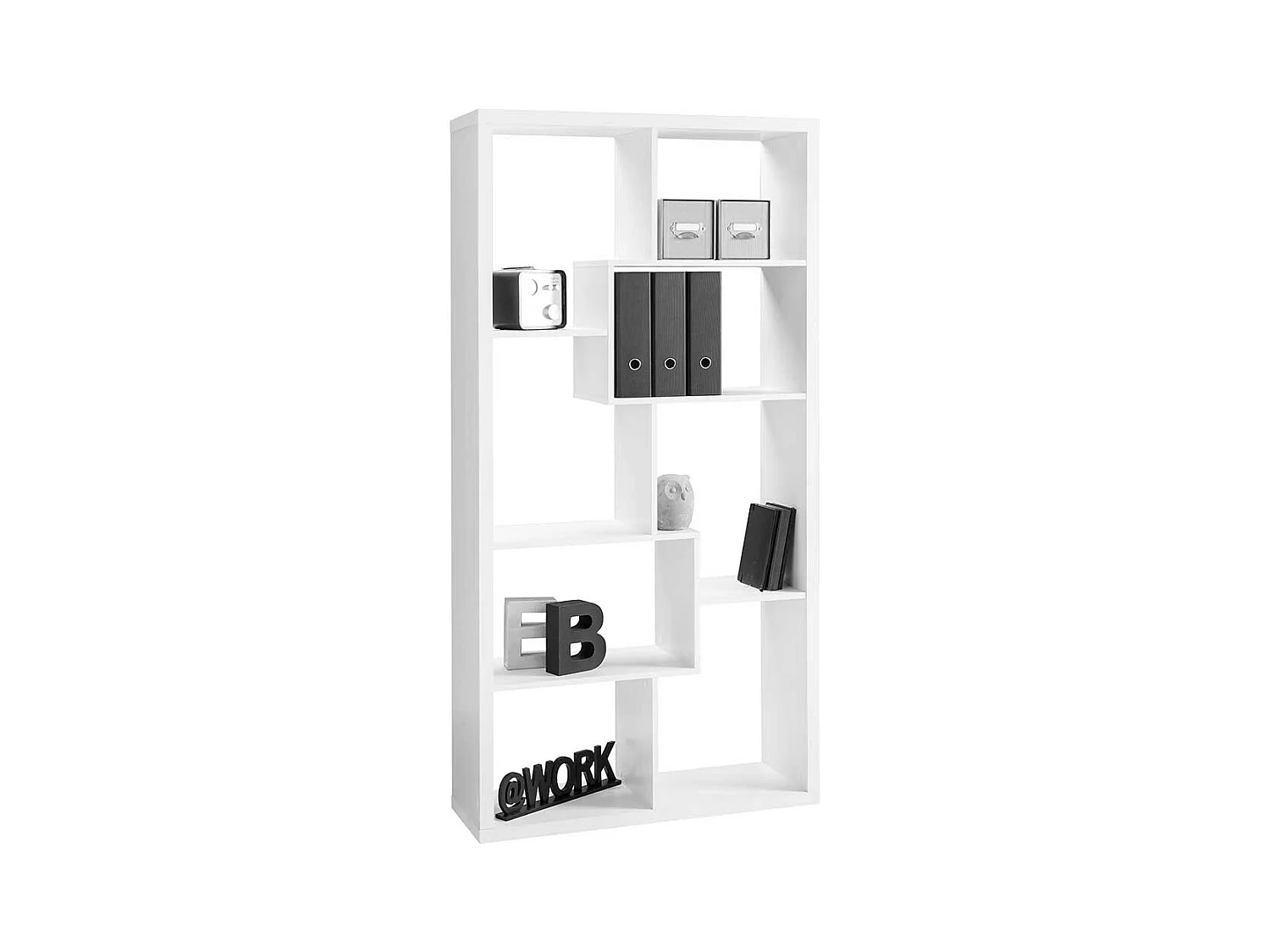 Weißes Regal 180 cm hoch modern