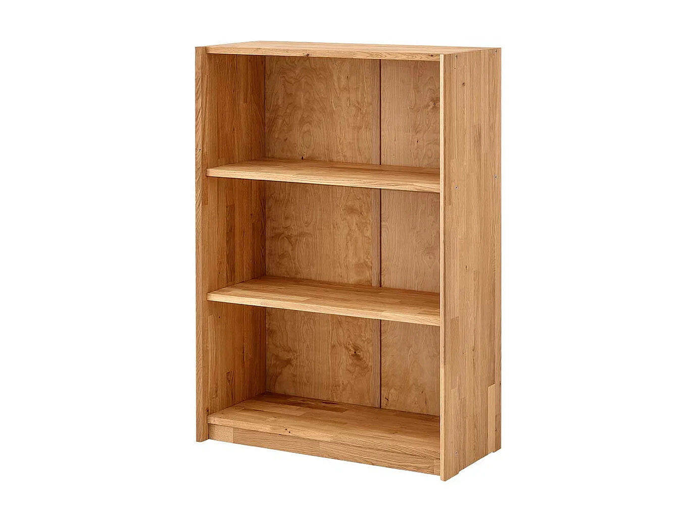 Aktenregal Wildeiche geölt in modernem Design 114 cm hoch