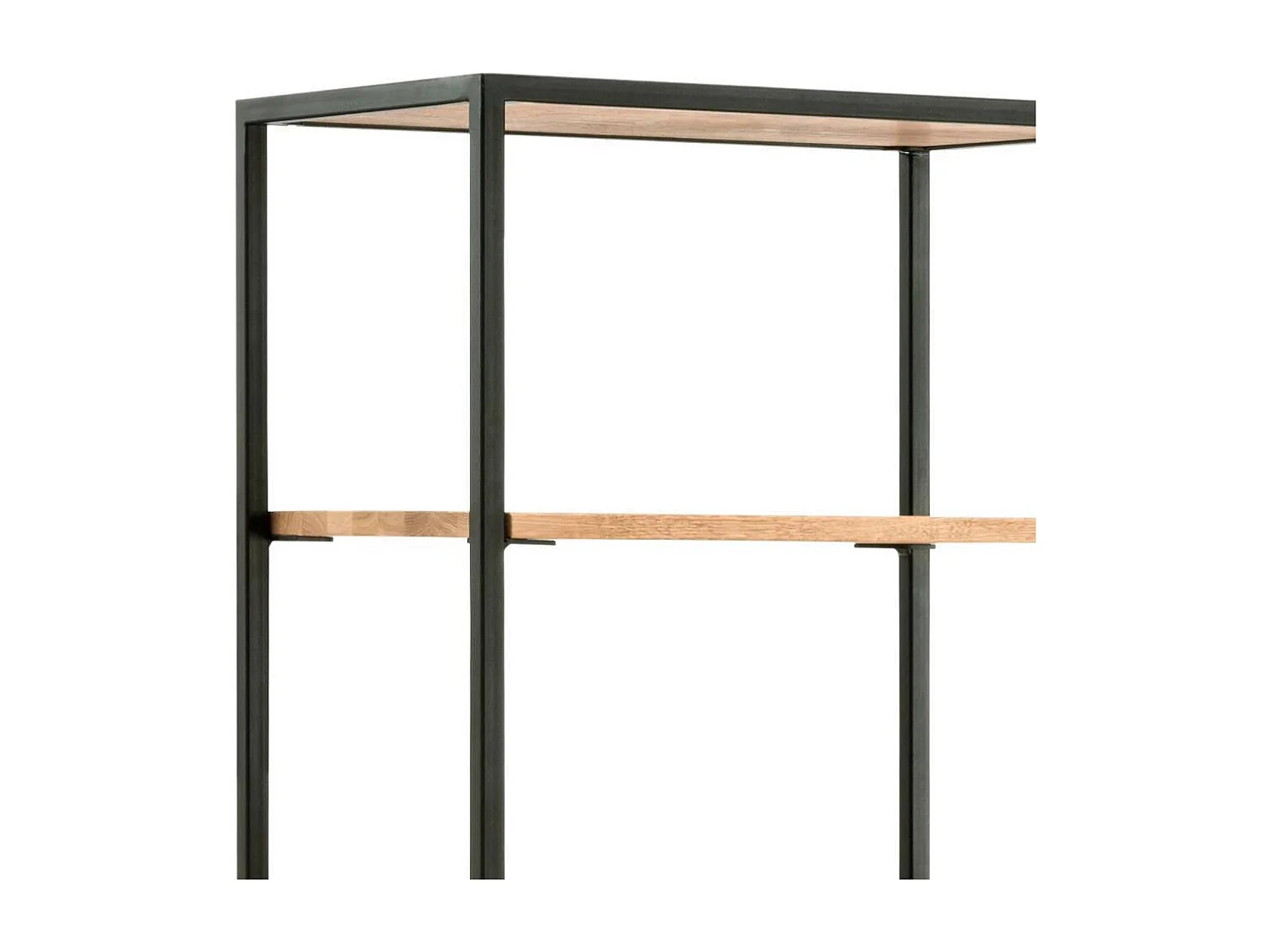 Standregal Wohnzimmerregal mit zwei Schubladen im Industry und Loft Stil