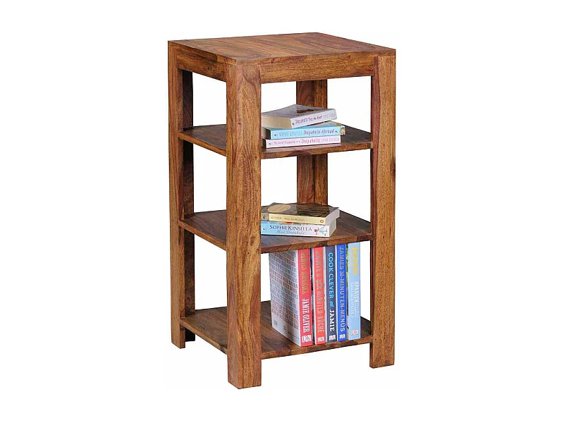 Standregal aus Sheesham Massivholz 3 Fächer