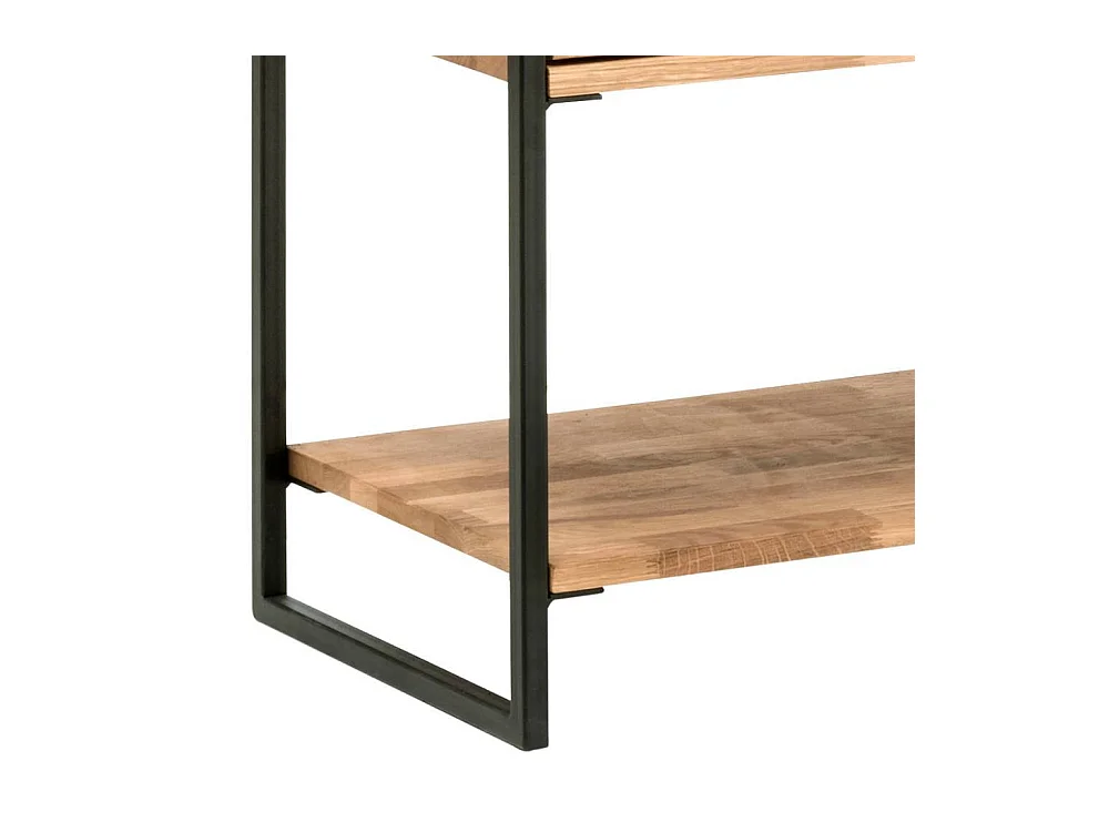 Standregal Wohnzimmerregal mit zwei Schubladen im Industry und Loft Stil