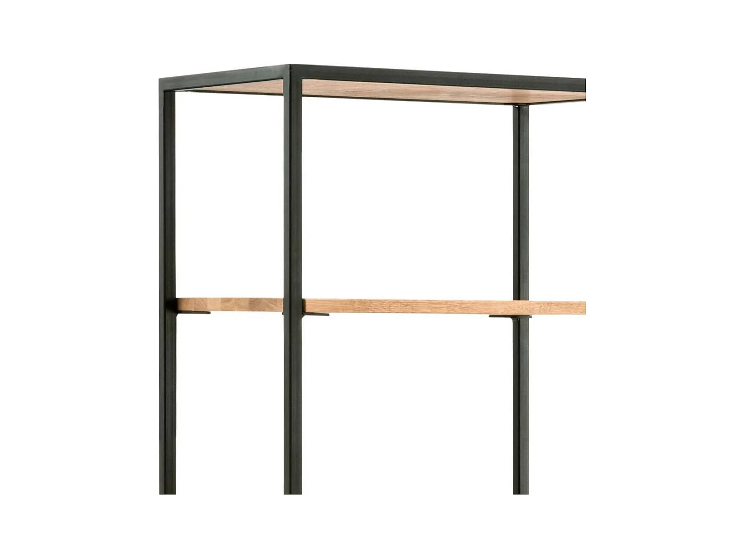 Standregal Wohnzimmerregal mit zwei Schubladen im Industry und Loft Stil