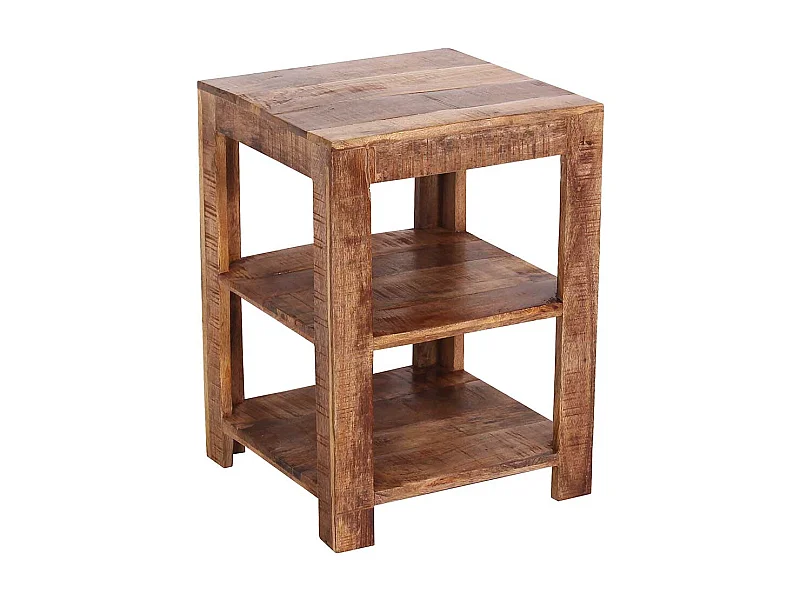 Massivholzregal 60 cm hoch lackiert