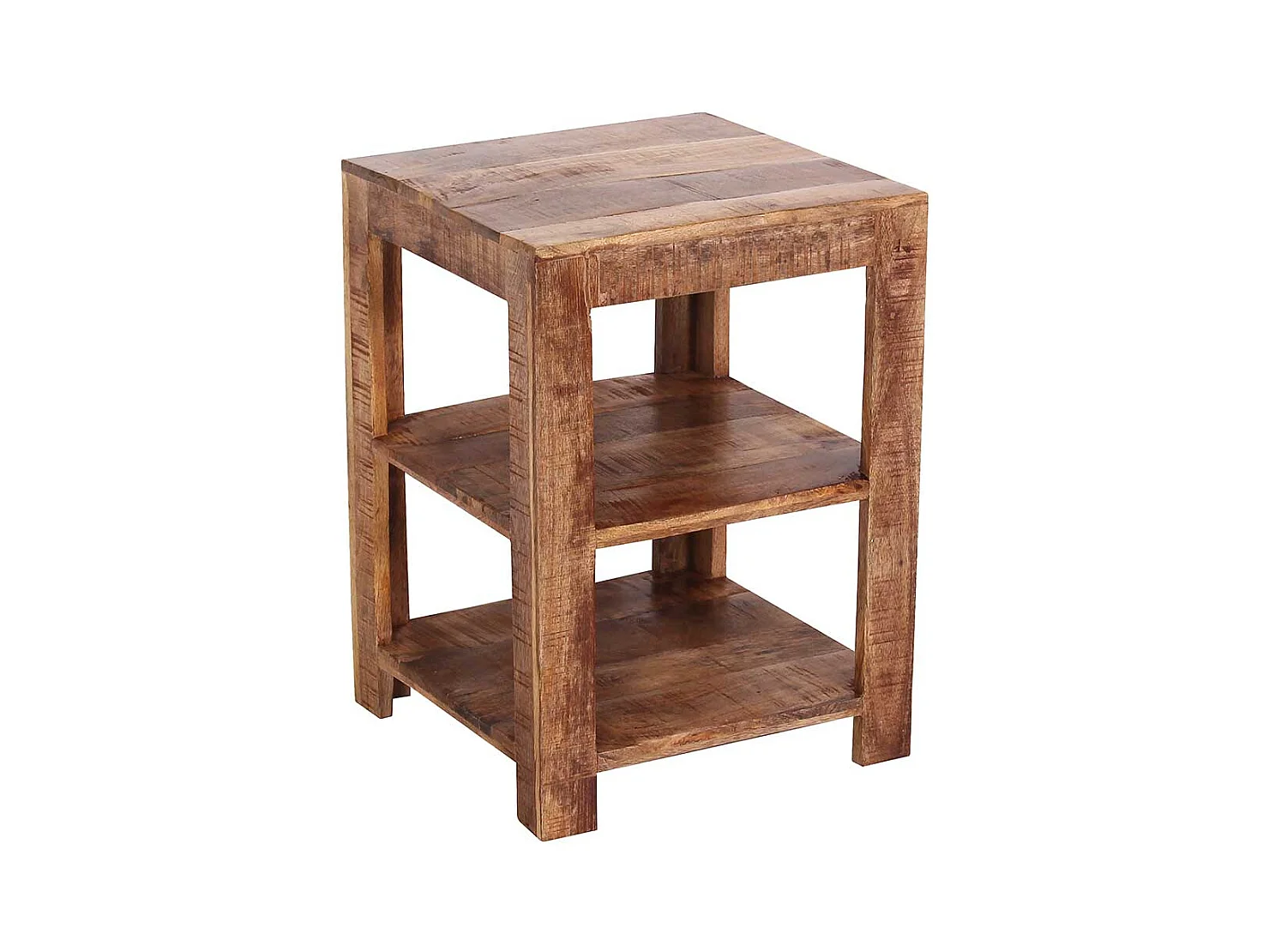 Massivholzregal 60 cm hoch lackiert