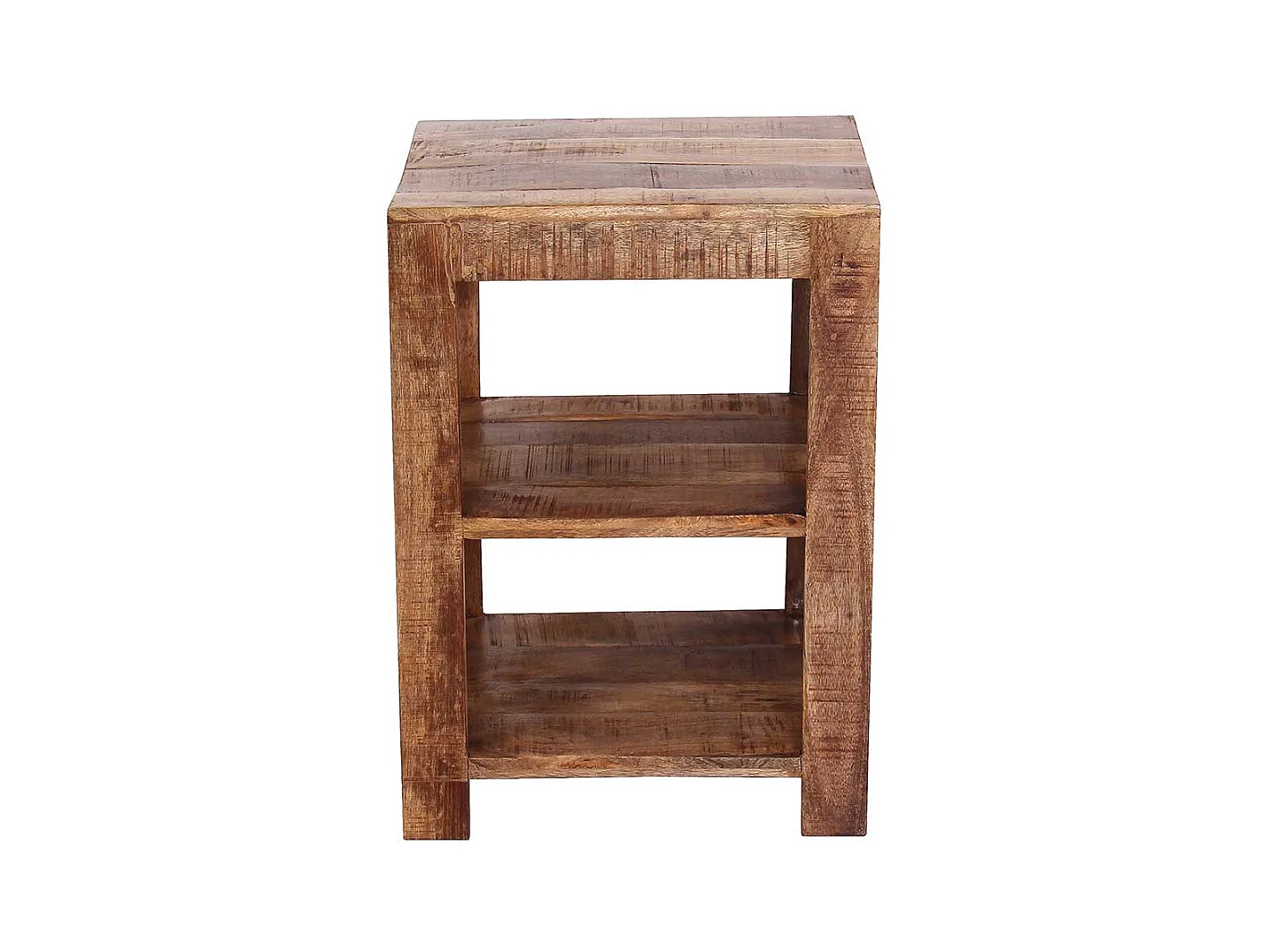 Massivholzregal 60 cm hoch lackiert