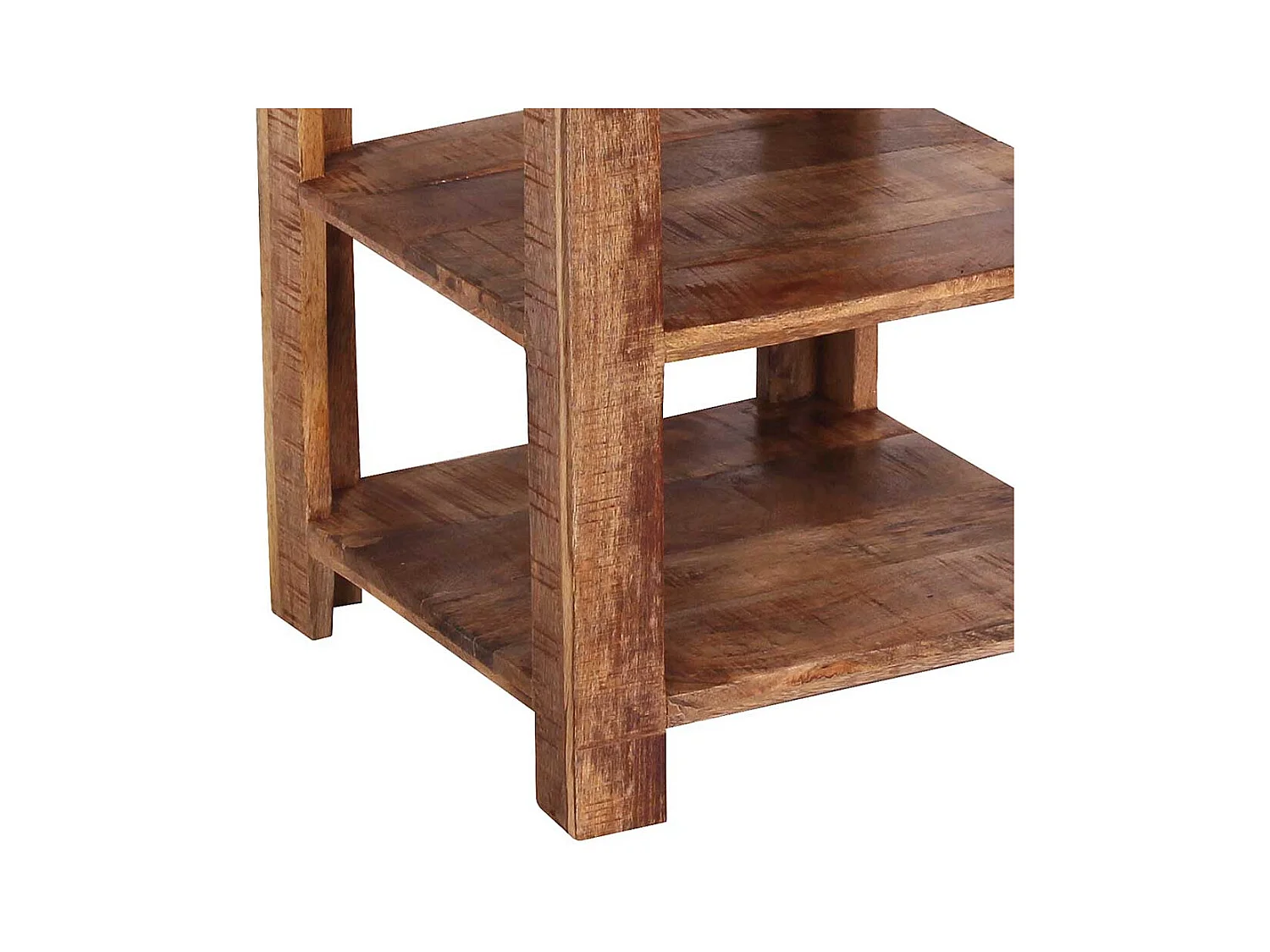 Massivholzregal 60 cm hoch lackiert