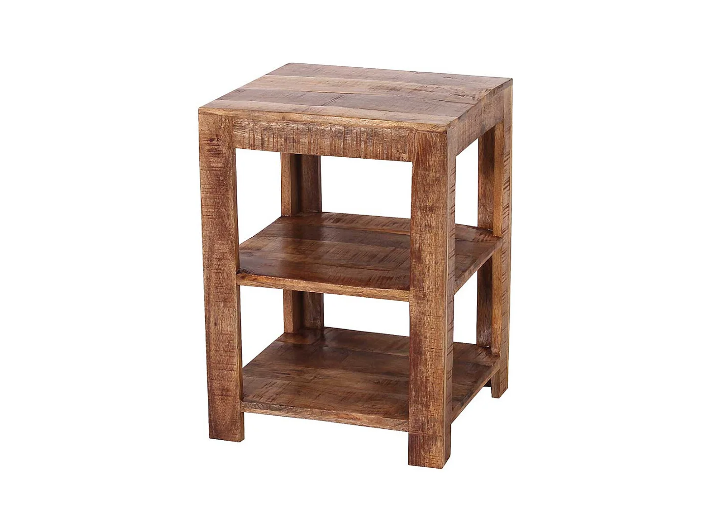 Massivholzregal 60 cm hoch lackiert