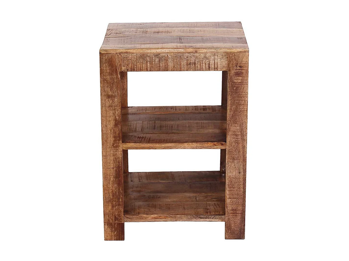 Massivholzregal 60 cm hoch lackiert