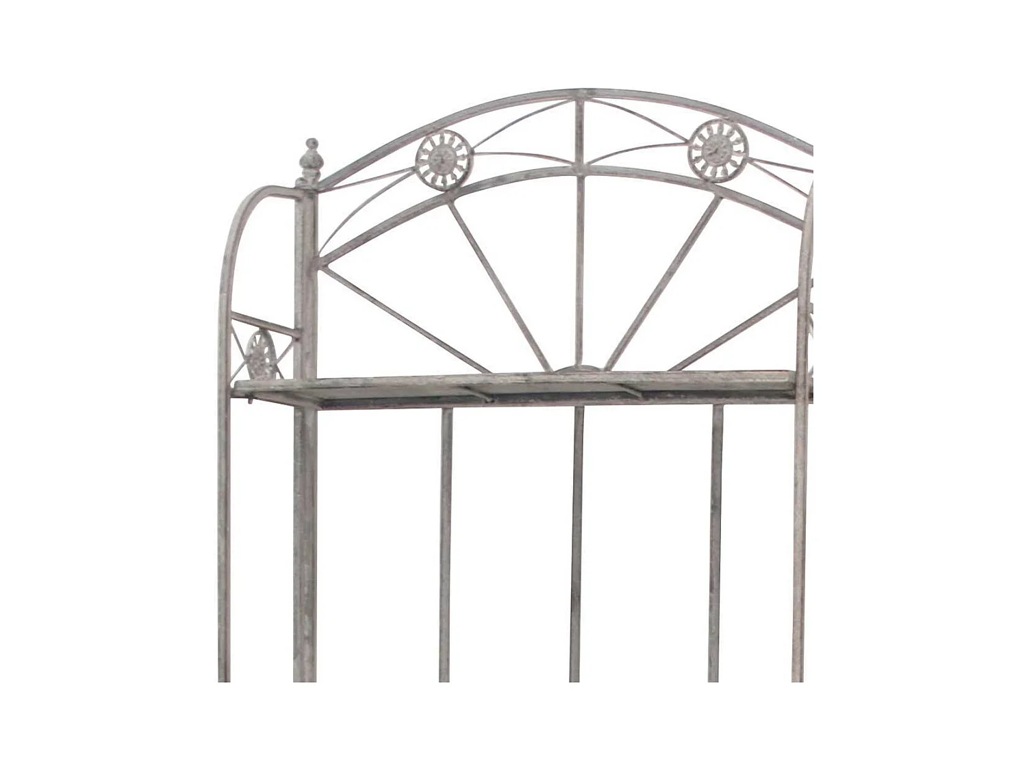 Deko Metallregal im Landhausstil 60 cm breit