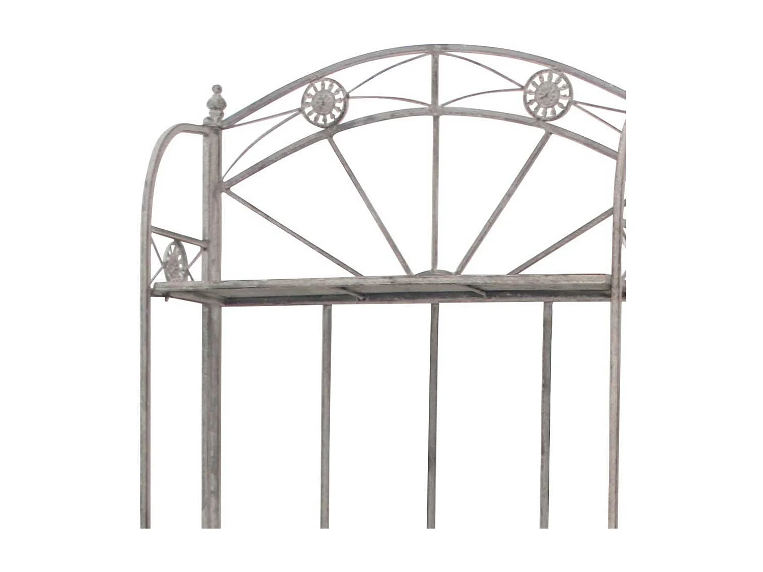 Deko Metallregal im Landhausstil 60 cm breit