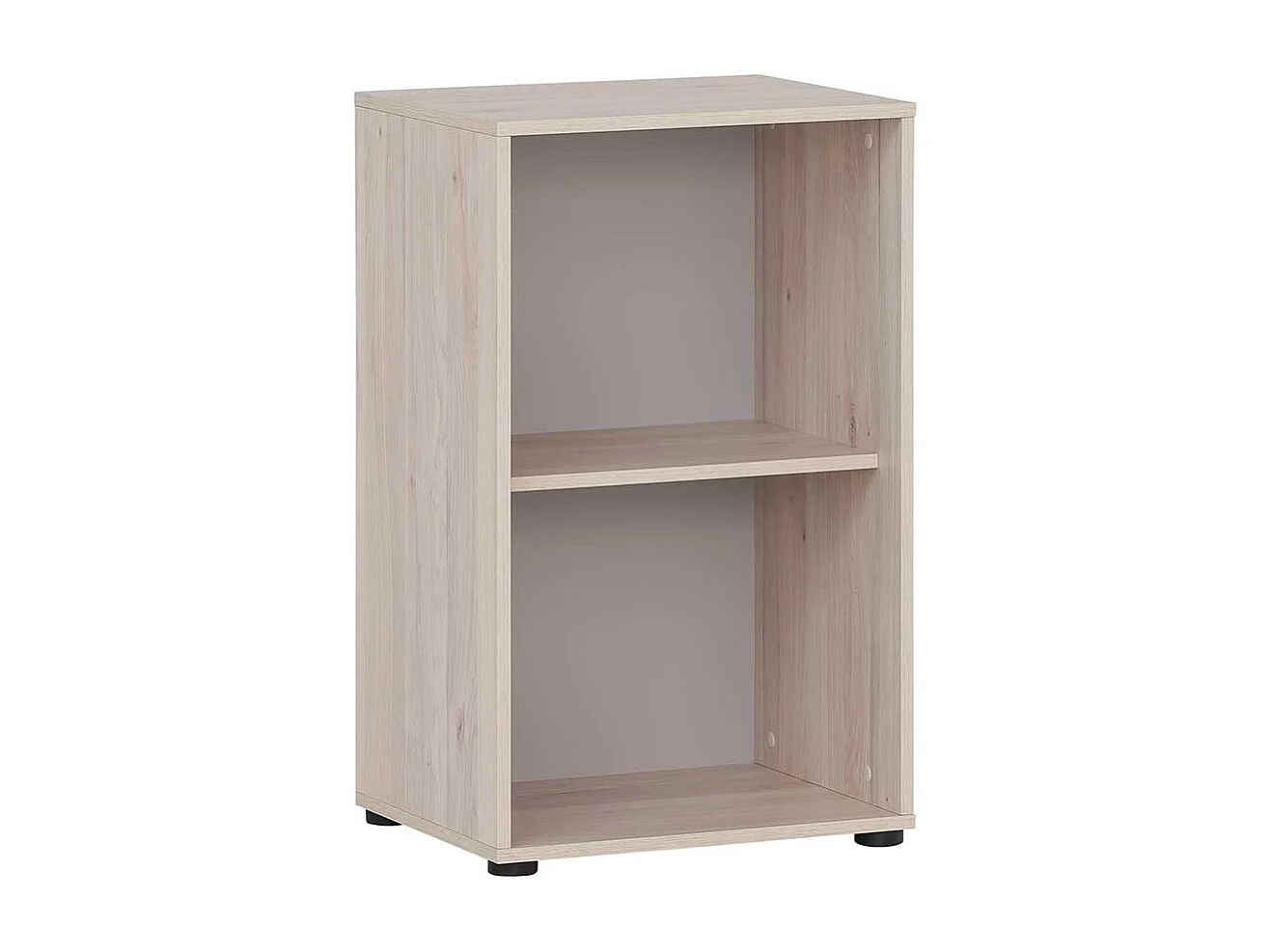 Ordnerregal in Platingrau und Eiche hell Made in Germany