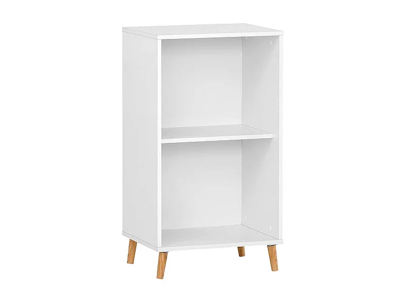 Ordnerregal weiß Made in Germany Gestell aus Holz