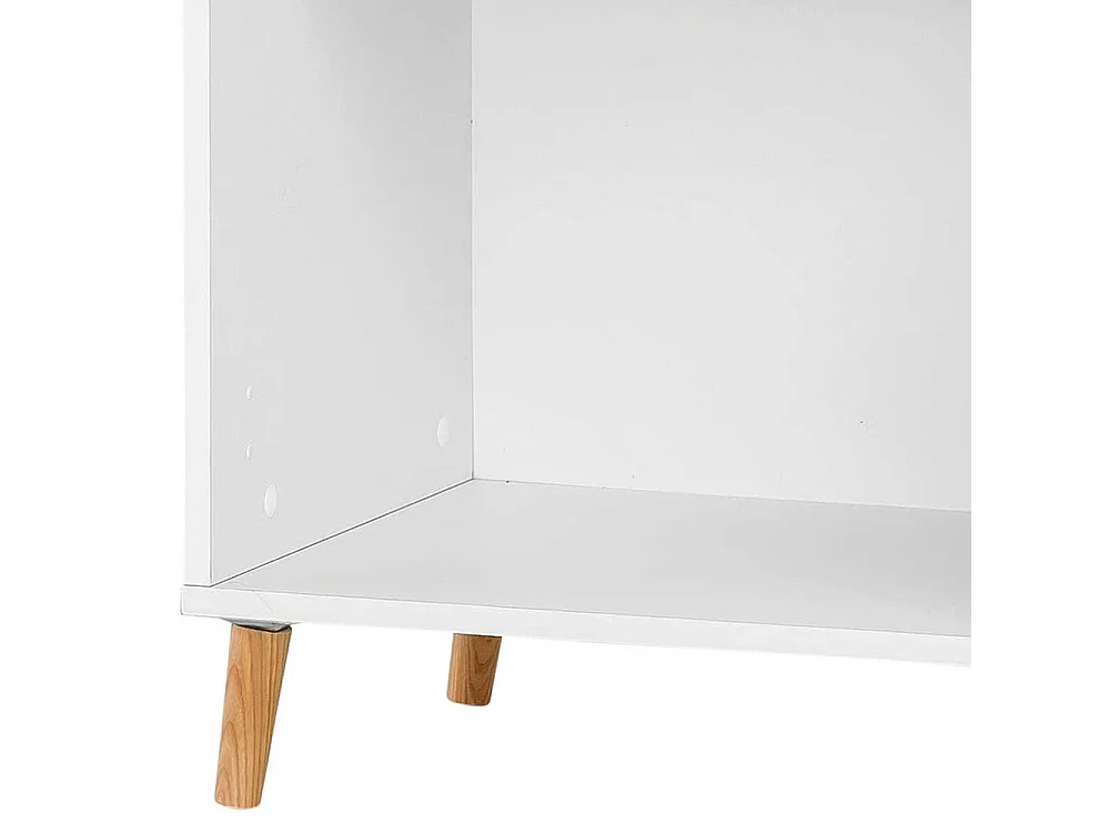 Ordnerregal weiß Made in Germany Gestell aus Holz