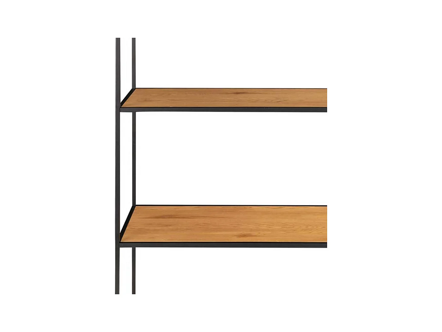 Esszimmerregal in Eichefarben und Schwarz modernem Design