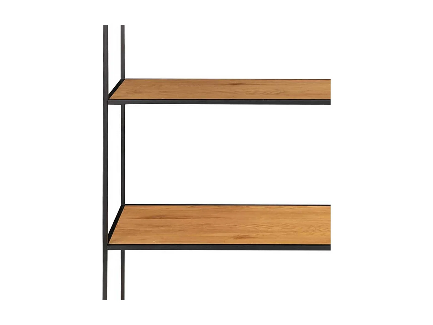 Esszimmerregal in Eichefarben und Schwarz modernem Design