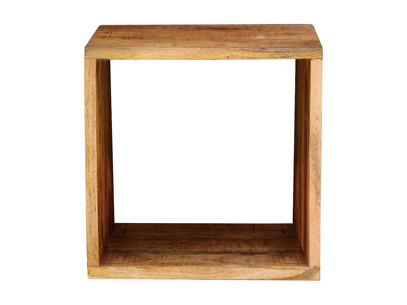 Massivholzregal aus Akazie lackiert rustikalen Landhausstil