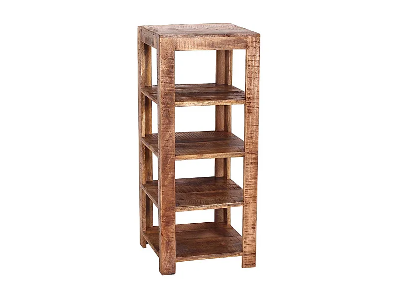 Echtholz Regal Naturfarben quadratisch