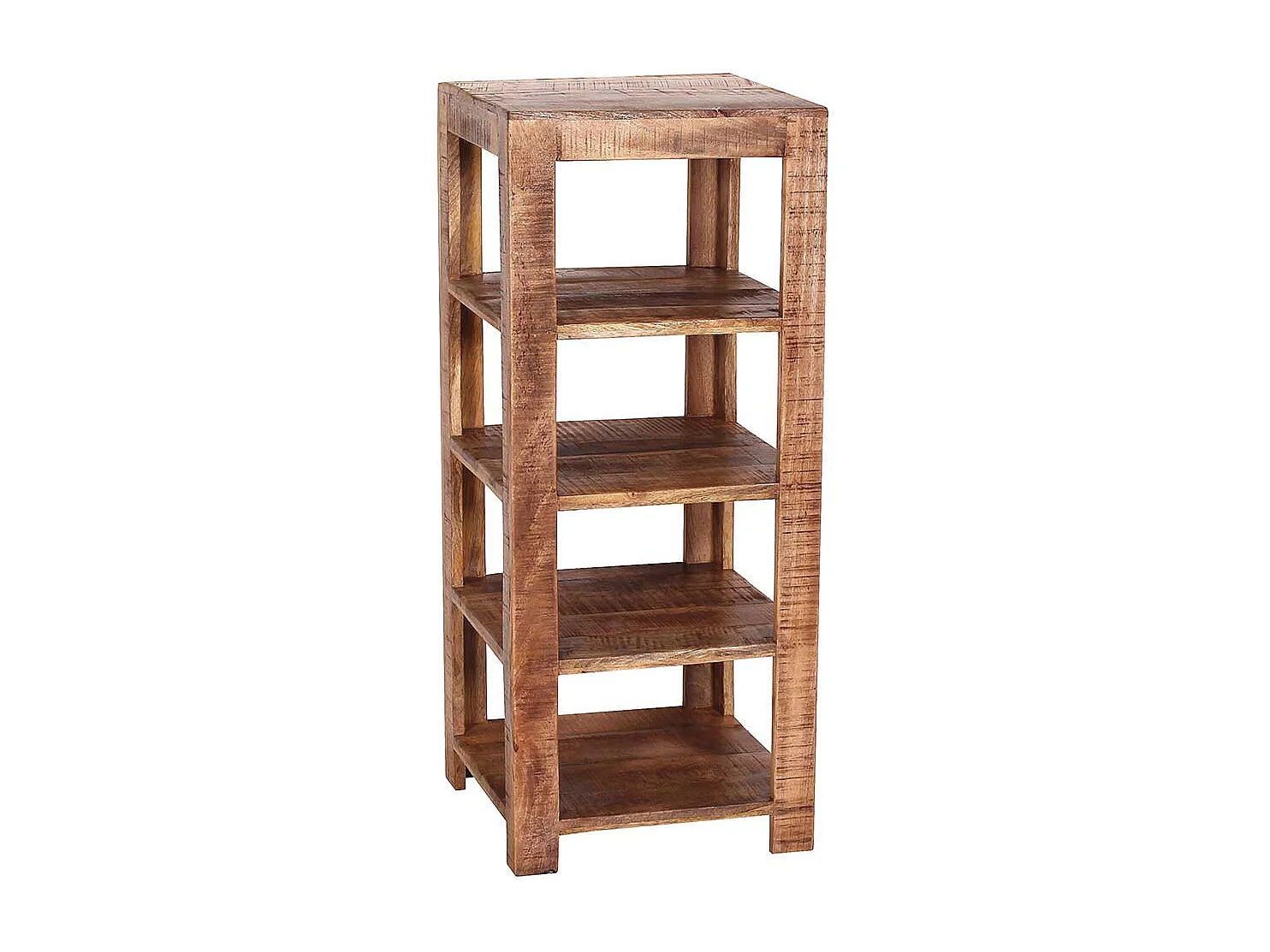 Echtholz Regal Naturfarben quadratisch