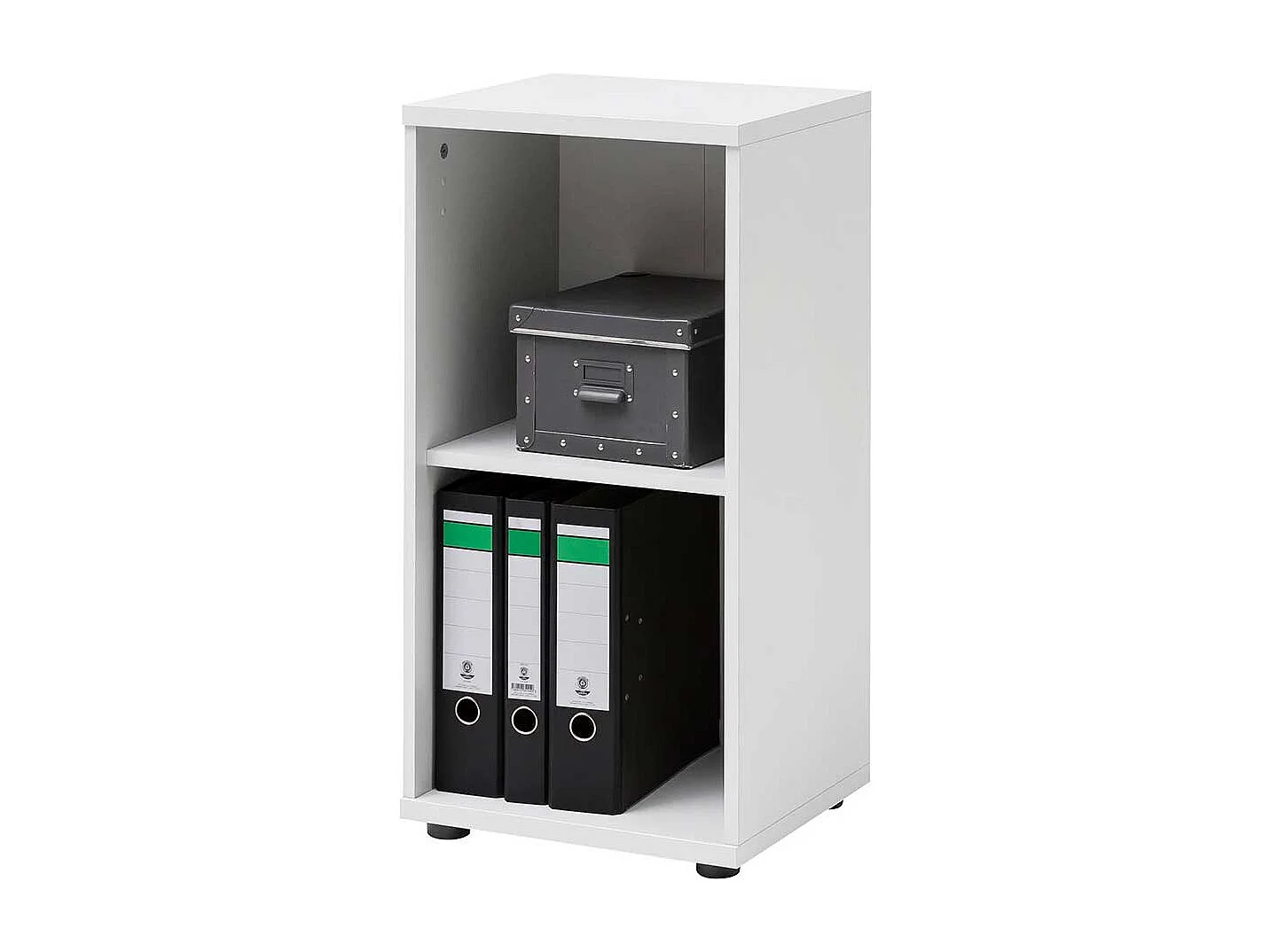 Aktenregal 80 cm hoch Weiß