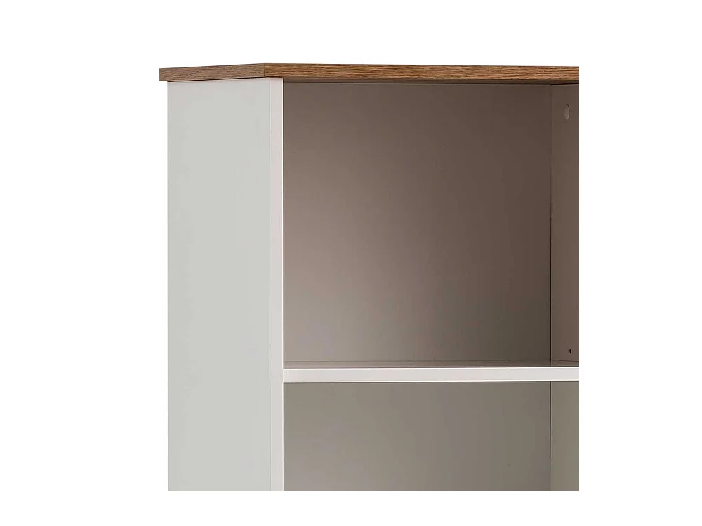 Standregal Büroregal im Landhausstil mit Holzwerkstoff Oberfläche