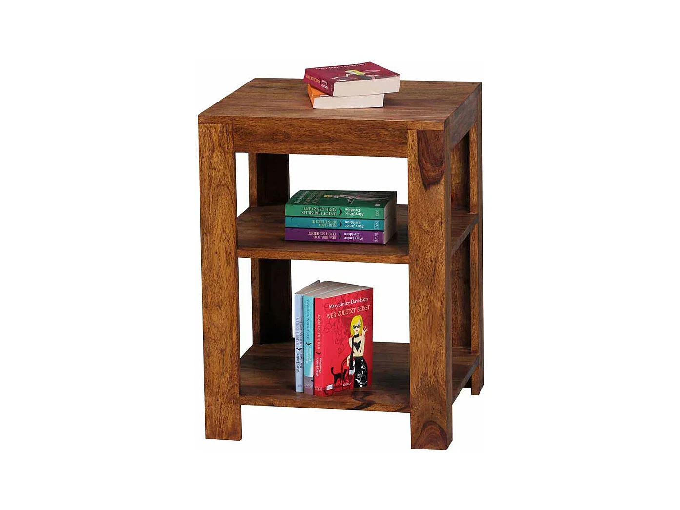 Bücherregal aus Sheesham Massivholz Landhaus