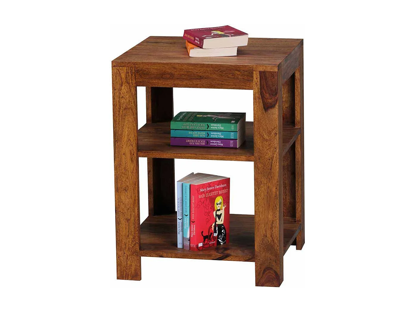 Bücherregal aus Sheesham Massivholz Landhaus