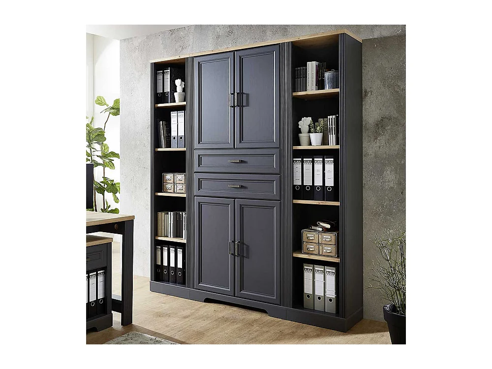 Standregal für Ordner Landhaus Stil