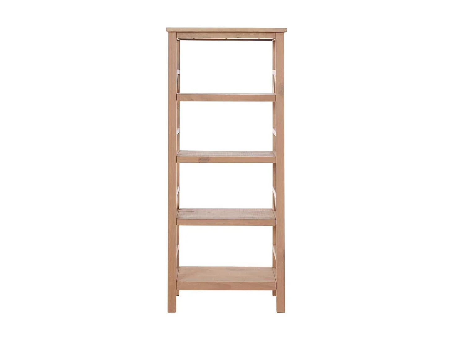 Standregal Holzregal aus Kiefer Massivholz im Landhausstil