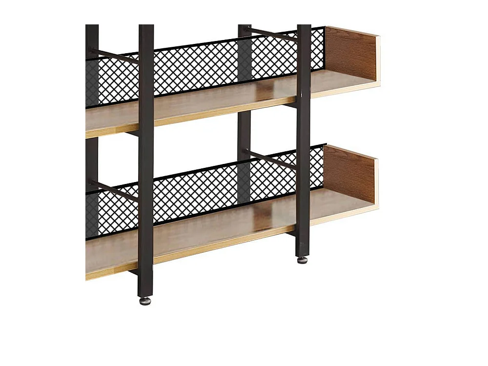 Standregal Wohnzimmerregal im Industry und Loft Stil 120 cm breit