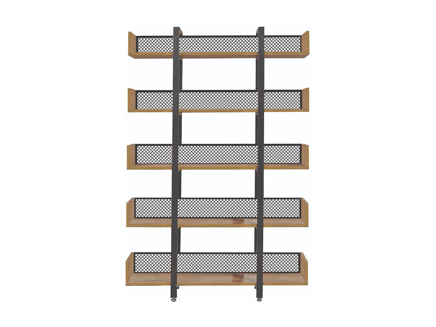 Standregal Wohnzimmerregal im Industry und Loft Stil 120 cm breit