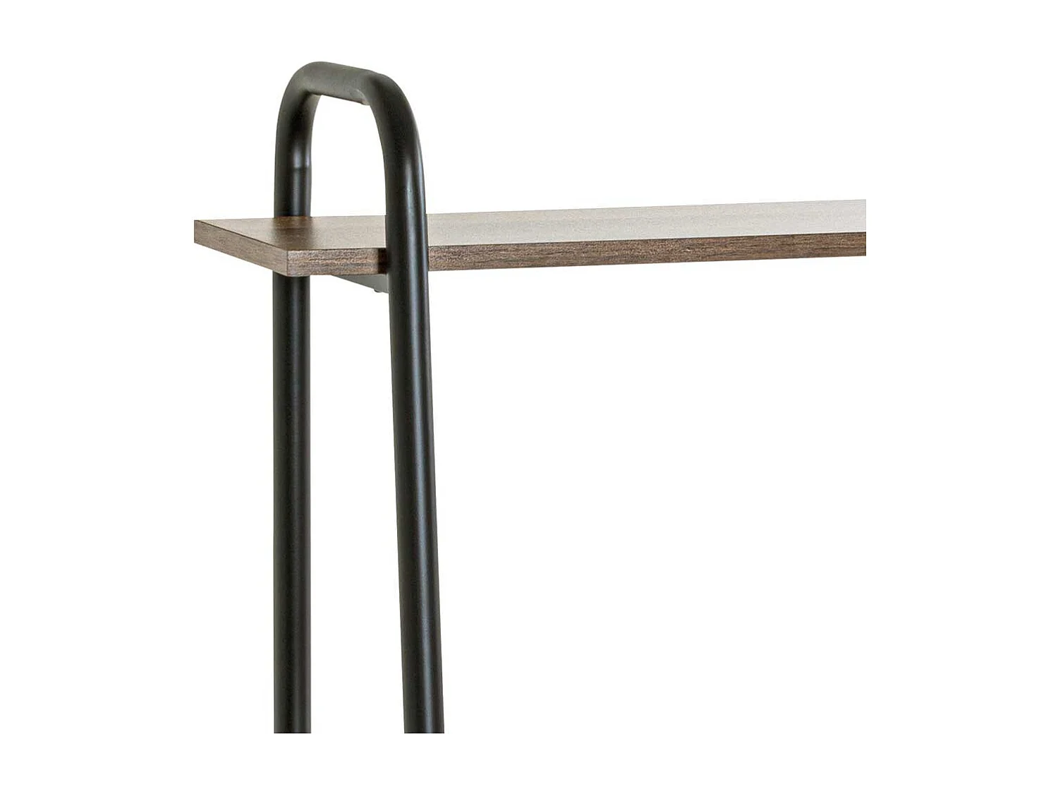 Regal in modernem Design Holzoptik Eiche & Schwarz