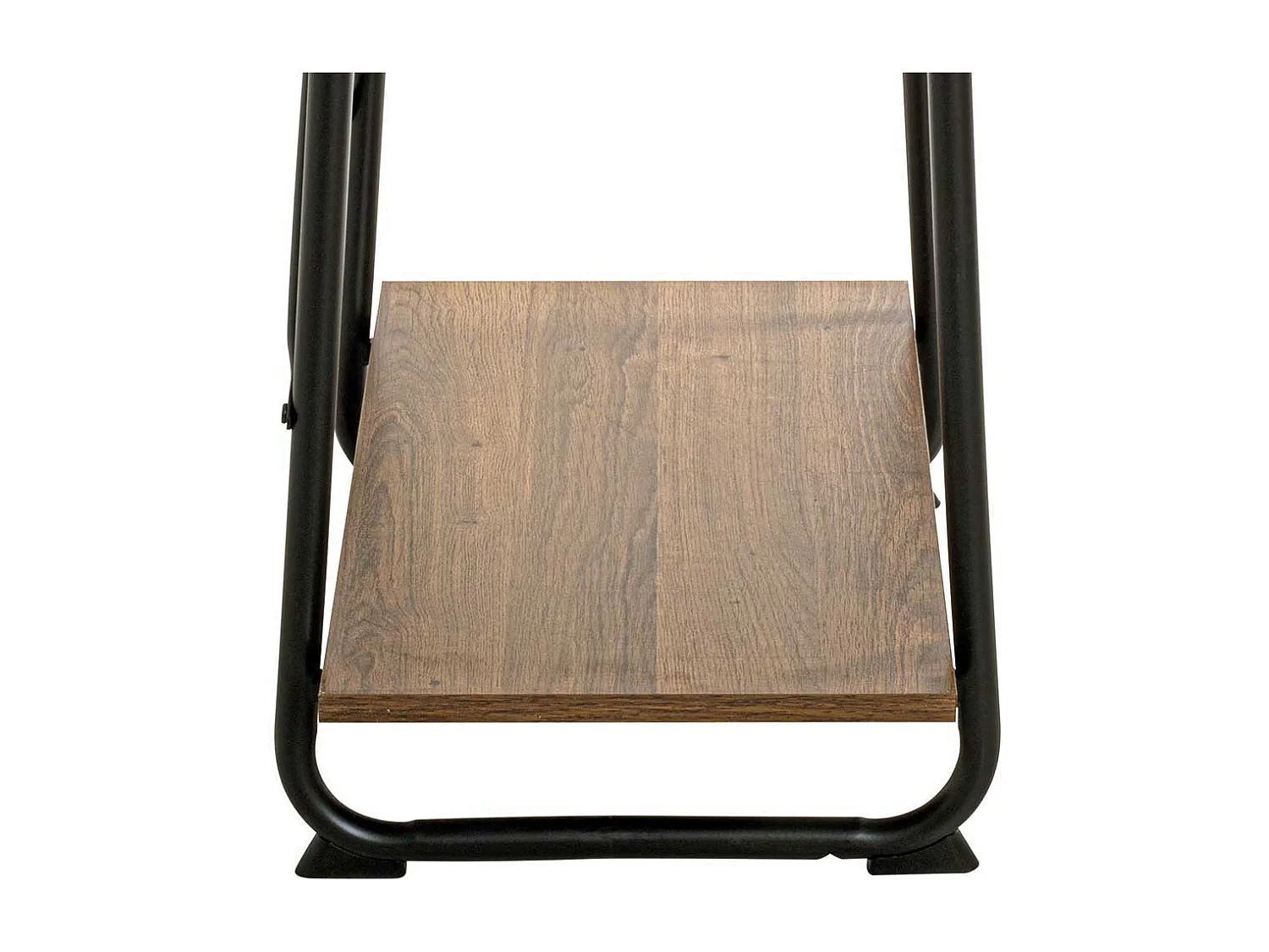 Regal in modernem Design Holzoptik Eiche & Schwarz