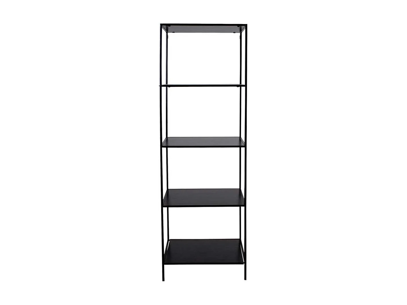 Stahl Regal in Schwarz 170 cm hoch