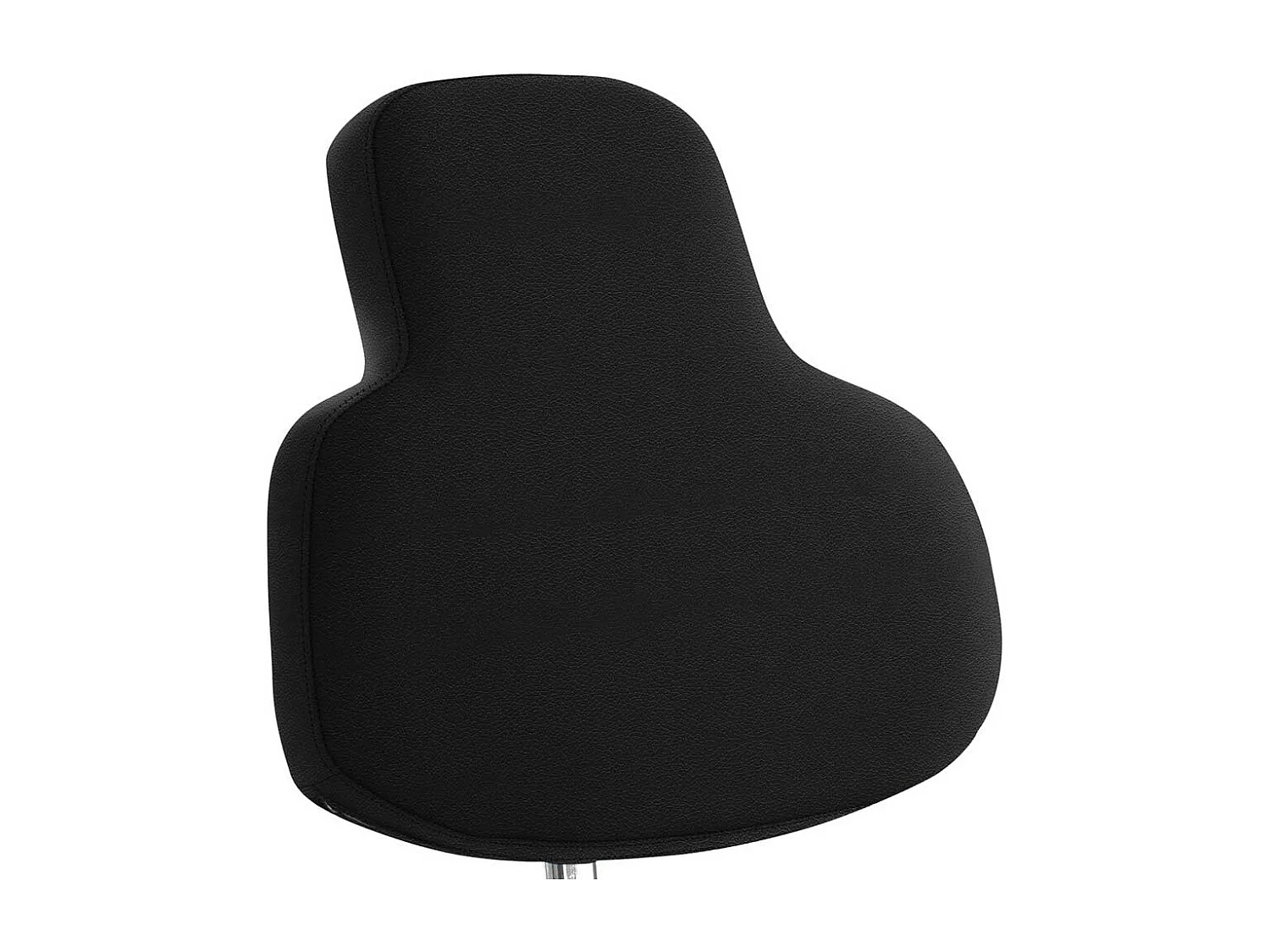 Ergonomischerbürostuhl aus Kunstleder Aluminium