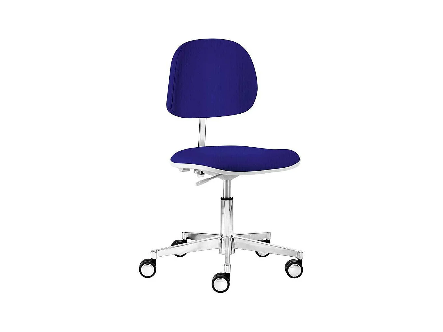 Schreibtischstuhl in Blau Webstoff Made in Germany