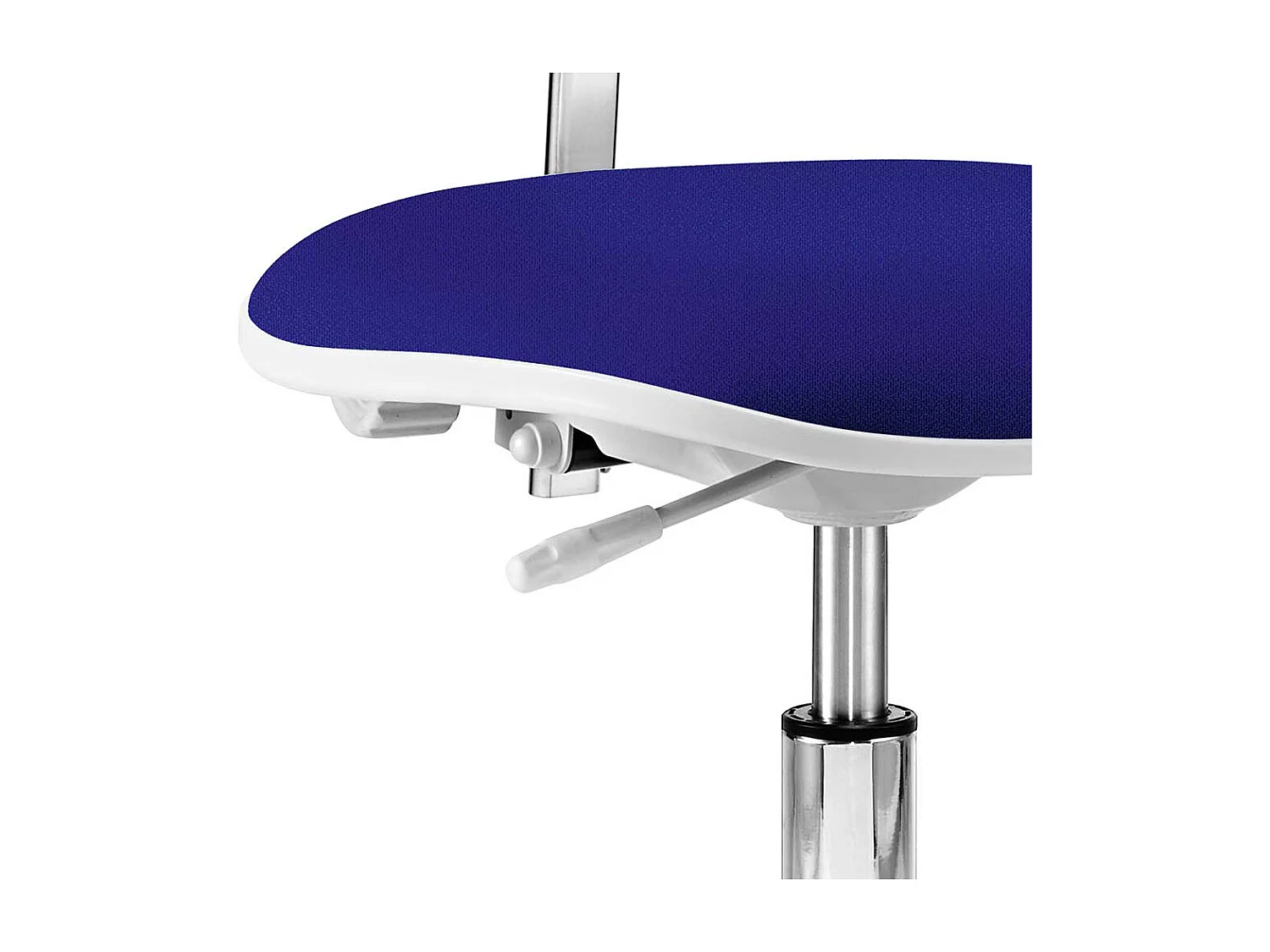 Schreibtischstuhl in Blau Webstoff Made in Germany