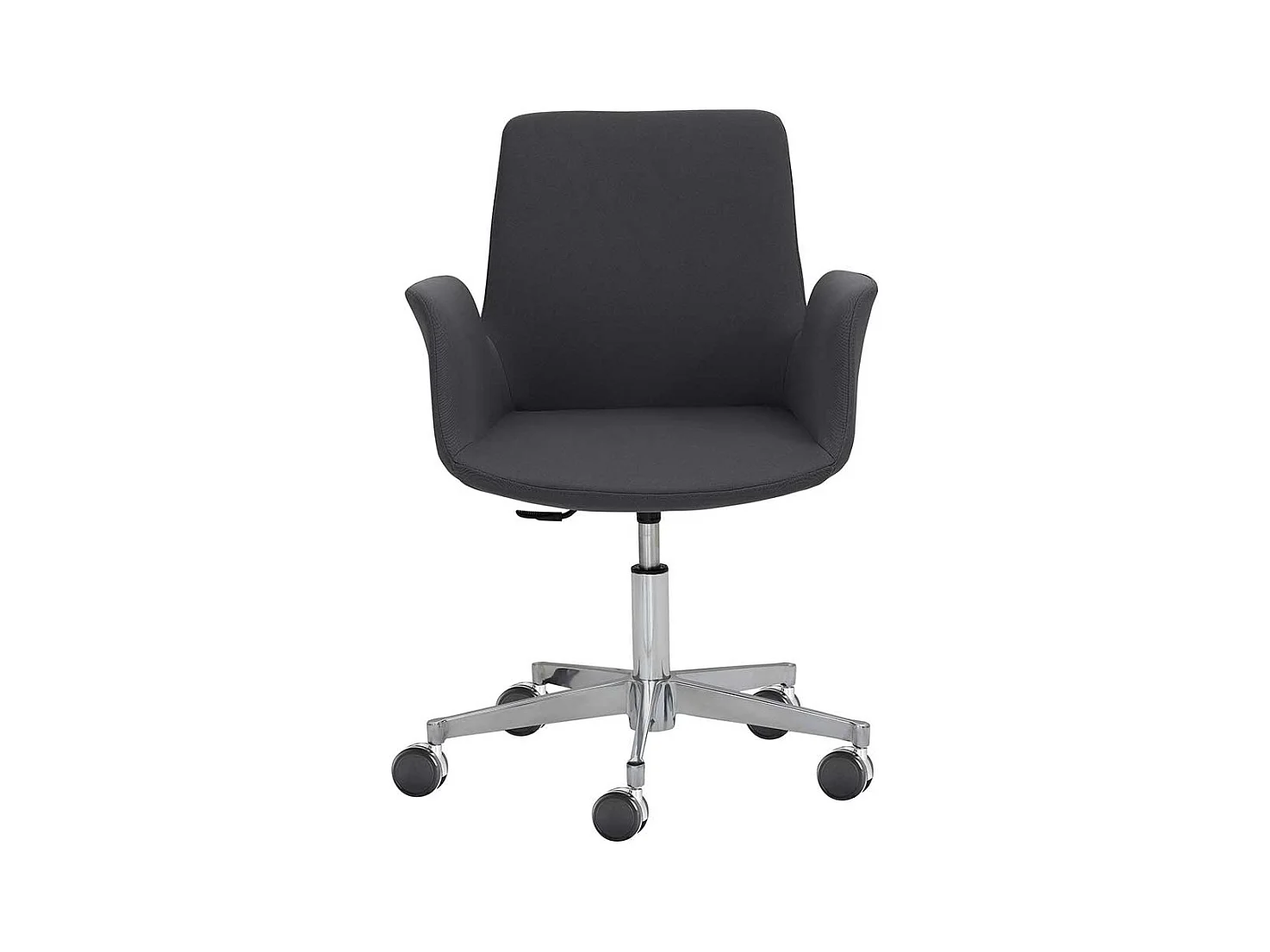 Schreibtischdrehstuhl in Anthrazit höhenverstellbarem Sitz