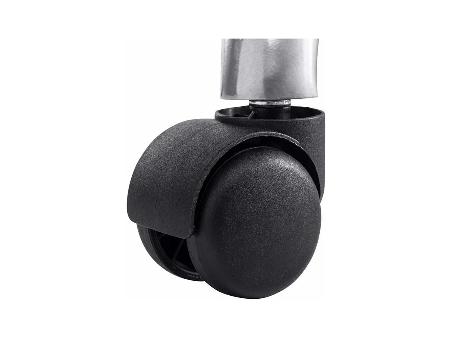 Schreibtischdrehstuhl in Braun Vintage und Schwarz Gestell aus Metall