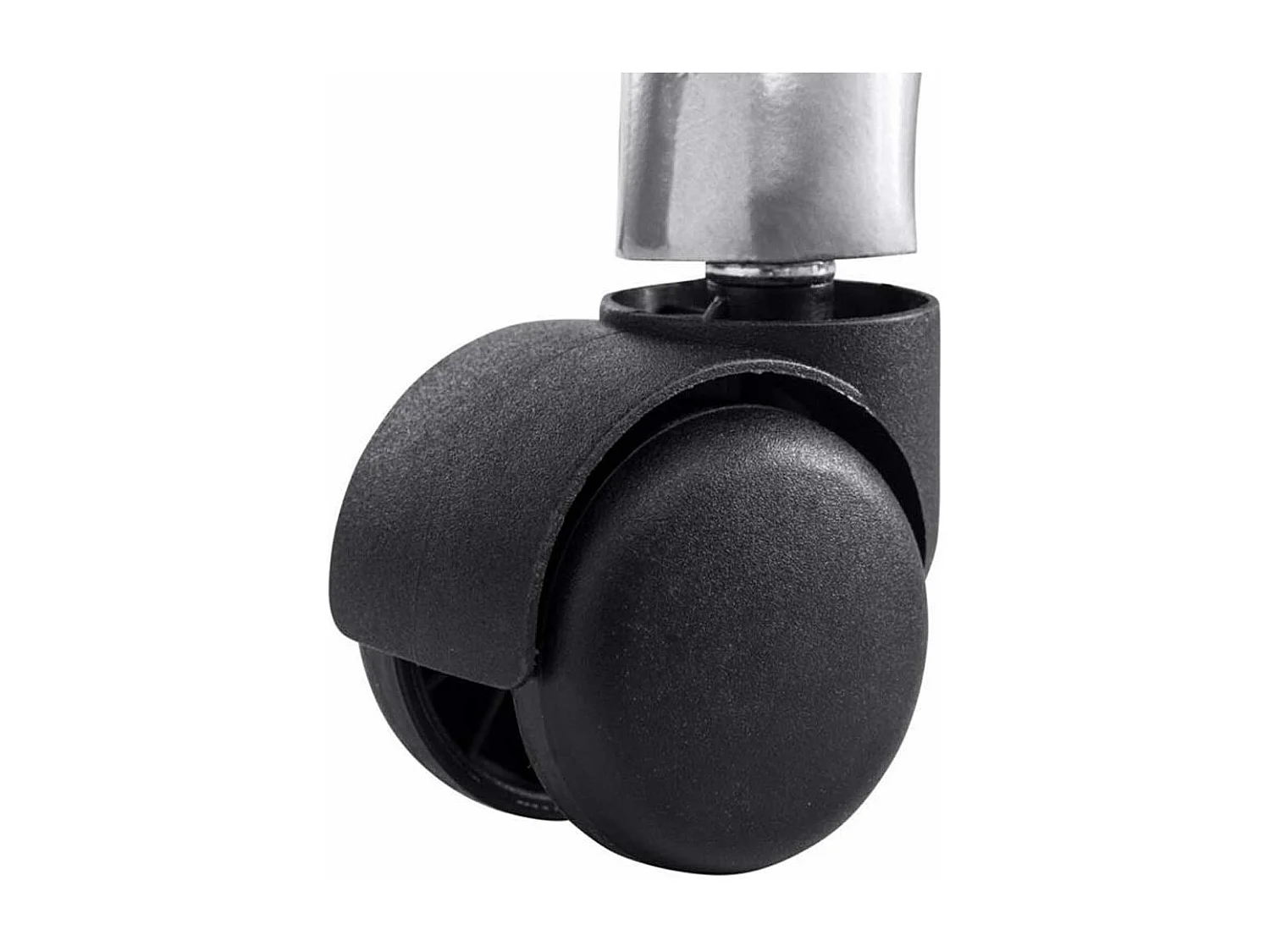 Schreibtischdrehstuhl in Braun Vintage und Schwarz Gestell aus Metall