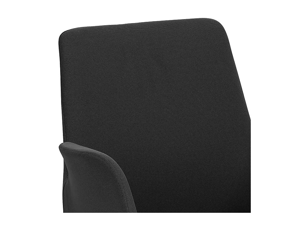 Schreibtischdrehstuhl in Anthrazit und Aluminium höhenverstellbarem Sitz