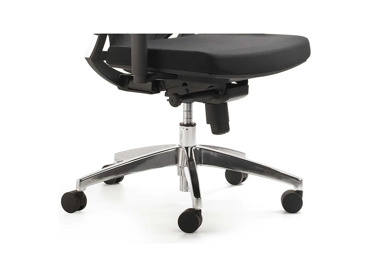 Büro Drehstuhl mit Kopfstütze schwenkbare Armlehnen