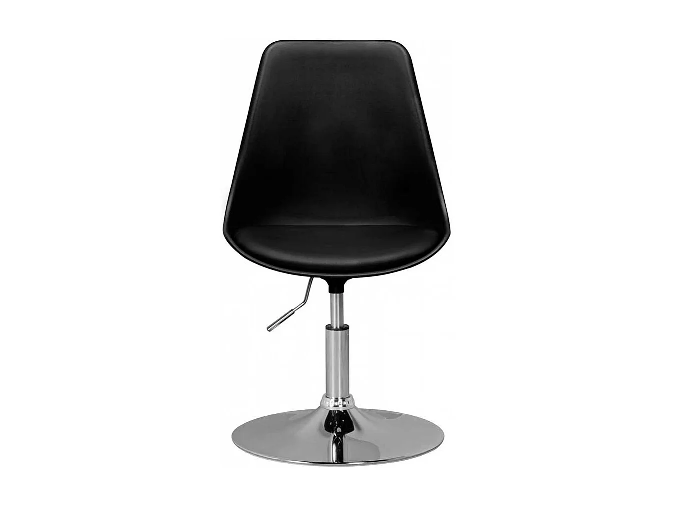 Retro Schreibtischstuhl mit Schalensitz höhenverstellbar