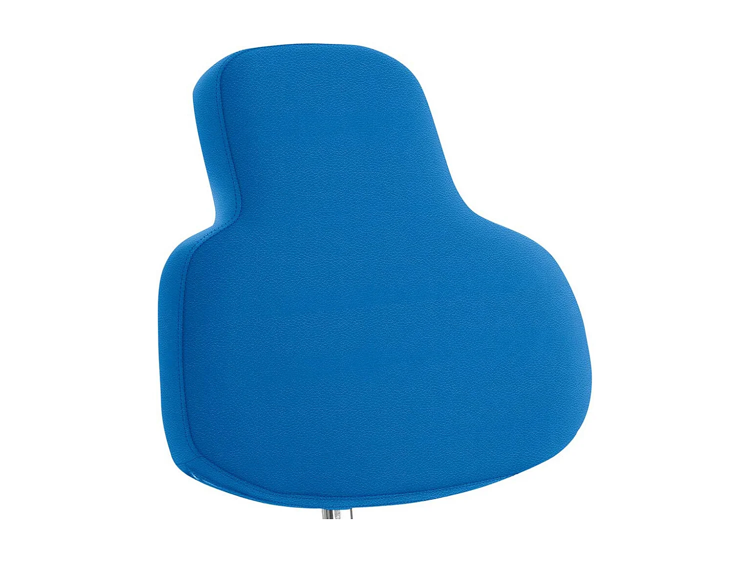 Ergonomischer Bürostuhl in Blau verstellbarer Rückenlehne