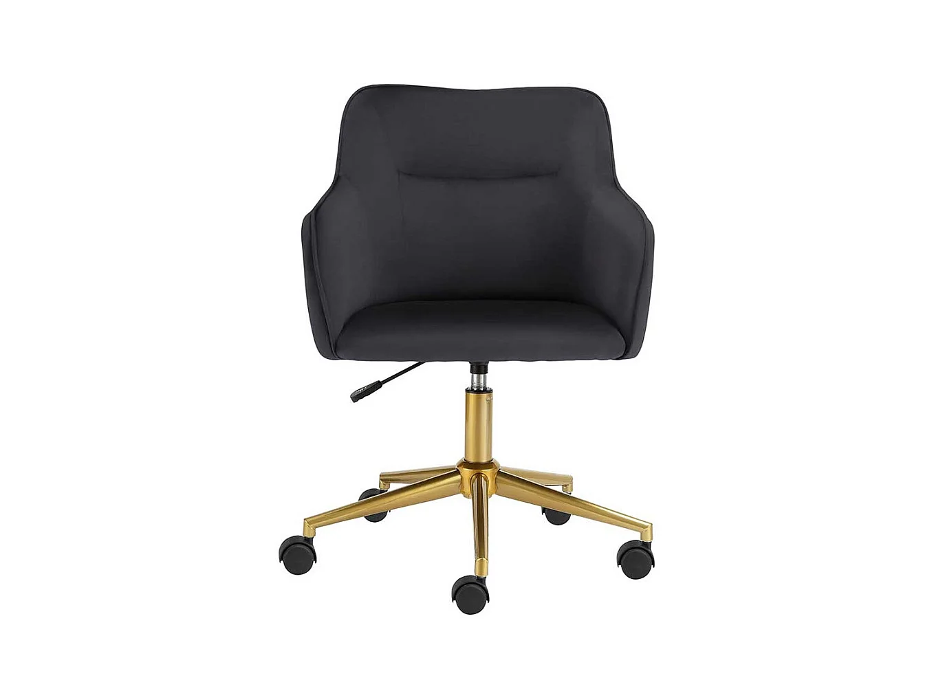 Schreibtischstuhl Bürostuhl in Goldfarben und Schwarz
