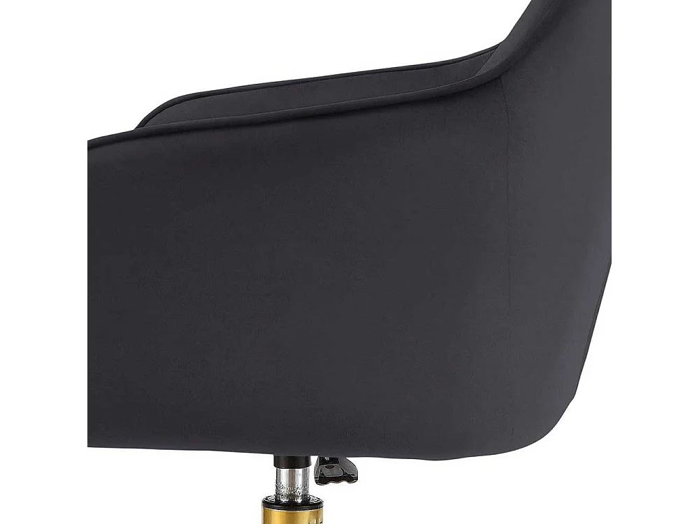 Schreibtischstuhl Bürostuhl in Goldfarben und Schwarz