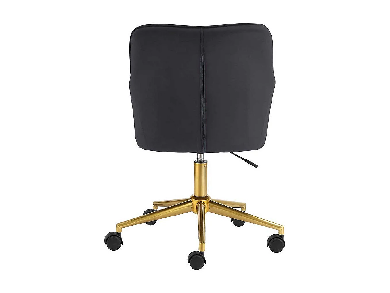 Schreibtischstuhl Bürostuhl in Goldfarben und Schwarz